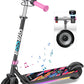 Gyroor H30 Max Electric Scooter for Kids, LED Dispaly, 150W Powerful Motor, Dual Brake System, Adjustable Height and Speed, Best Presents for Kids
