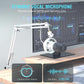 FIFINE K688 Podcast Microphone Kit, USB/XLR Dynamic Microphone with Boom Arm for PC/XLR Mixer, Gaming Mic with Mute Button, Headphone Jack for Vocal, Voice-Over, Streaming, Music Recording -K688CT