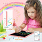 BUKEBU LCD Writing Tablet Doodle Board,10.5 inch Colorful Drawing Pad,Electronic Drawing Tablet, Drawing Pads,Travel Gifts for Kids Ages 3 4 5 6 7 8 Year Old Girls Boys (Blue)