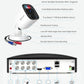 Swann 4K Security Camera System DVR with 2TB HDD, 8 Channel 8 Cam, Indoor Outdoor Wired 8MP Home Surveillance Bullet Cameras, Color Night Vision, 24/7,Heat Motion Detection, LEDs, Sirens and Mic