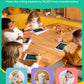 Magic Jimmy 4 Pack LCD Writing Tablet, 8.5 Inch Colorful Toddlers Drawing Tablet for Kids, Creative Doodle Board Drawing Pad, Toy Birthday Gift for 3-6 Year Old Girls Boys