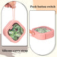 Kathfly 4 Pcs White Hair Tie Organizer Portable Hair Accessory Storage Containers Stackable Hair Tie Bobby Pin Holder Home Cotton Swab Dispenser Hair Accessories Jewelry Organizer Box