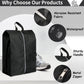 Shoe Bags for Travel, Set of 4 Pack Travel Shoe Bags for Packing, Large Waterproof Portable Travel Shoe Bag with Zipper Travel Essentials Women for and Men