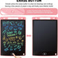 LCD Writing Tablet, 2 Packs Drawing Pads for Kids 3 4 5 6 Years Old 8.5 Inch Colorful Lines Doodle Scribble Boards Educational Toys for Boys Girls Road Trip EssentialsTravel Game Toys,Pink Blue
