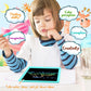 BUKEBU LCD Writing Tablet Doodle Board,10.5 inch Colorful Drawing Pad,Electronic Drawing Tablet, Drawing Pads,Travel Gifts for Kids Ages 3 4 5 6 7 8 Year Old Girls Boys (Blue)