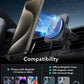 ESR for Qi2-Certified 15W MagSafe Car Mount Charger with CryoBoost, Phone Cooling MagSafe Car Charger, Air Vent/Dashboard Wireless Car Charger for iPhone 16/15/14/13/12, Fast Charger, Black