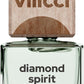 Vilicci Car Air Freshener - Tobacco Vanilla Scent - Elegant Car Fresheners, Air Freshener for Car, Premium Car Hanging Air Freshener, Long-Lasting Fragrance for Auto and Home, 1 Bottle