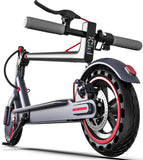 Electric Scooter Adults, Up to 22 Mph, 350W Motor Peak 500W, Foldable E-Scooter for Adults, Escooter Adults with App Control, Dual Syspension with Turn Signal Light, Dual Braking