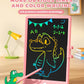 KOKODI LCD Writing Tablet, 10 Inch Colorful Toddler Doodle Board Drawing Tablet, Erasable Reusable Electronic Drawing Pads, Educational and Learning Toy for 3-6 Years Old Boy and Girls