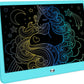 FLUESTON LCD Writing Tablet, Doodle Board Toys Gifts for 3-8 Year Old Girls Boys, 10 Inch Colorful Electronic Board Drawing Pad for Kids, Gifts for Toddler Educational Learning Travel Birthday, Blue