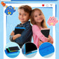 TEKFUN 2 Pack LCD Writing Tablet with Stylus, 8.5in Erasable Doodle Board Mess Free Drawing Pad for Kids, Car Trip Educational Toys Birthday Christmas Gift for 3 4 5 6 7 Girls Boys (2*Blue)