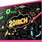 LCD Writing Tablet for Kids, 20 Inch Kids Drawing Tablet, Large Doodle Board, Rechargeable Drawing Pad for Kids, Learning Toys for 3 4 5 6 7 8 9 10  Year Old Boys Girls Birthday Christmas Gifts