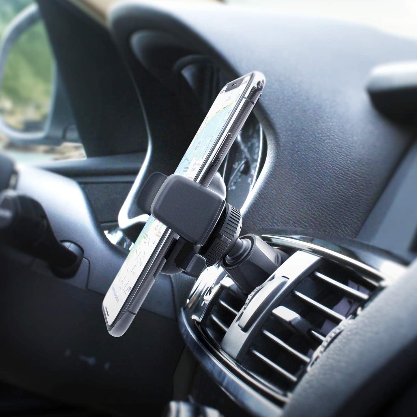 iOttie Easy One Touch 6 Universal Car Mount Dashboard &amp; Windshield Suction Cup Phone Holder for iPhone Samsung, Google, All Smartphones