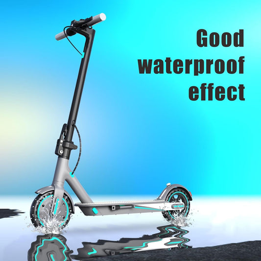 Electric Scooter for Adults, Up to 19 Mph, 19 Miles Range &amp; 264 lbs Load, Aluminum Alloy E-Scooter with 350W Motor, Foldable Escooter with Dual Braking System and App Control