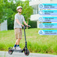 iScooter Electric Scooter, Top Speed 22/25 MPH E-Scooter Up to 18/25 Miles Range, Folding Commuting Electric Scooter for Adults with Turn Signal-360 ° Lighting - 8.5/9.3&#34; Tires/264 Lbs Load W7 &amp; W8