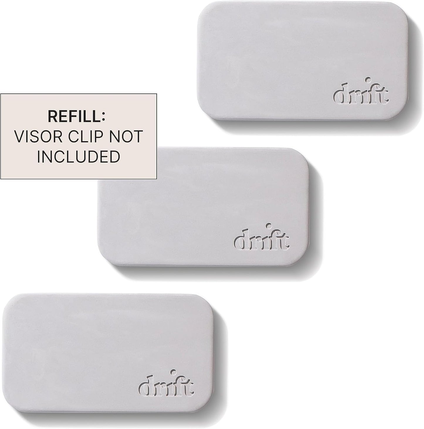 Drift Car Air Freshener - Stone Air Freshener - Car Odor Eliminator - Teak Scent Starter Kit