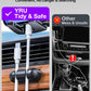 [2024 Upgrade 80LBS Strong Suction]YRU Car Phone Holder Mount,[Bumpy Road Stable]Dashboard Cell Phone Holder for Car Air Vent Windshield Phone Stand for iPhone 15 14 13 12 Pro Max Samsung Truck, Black