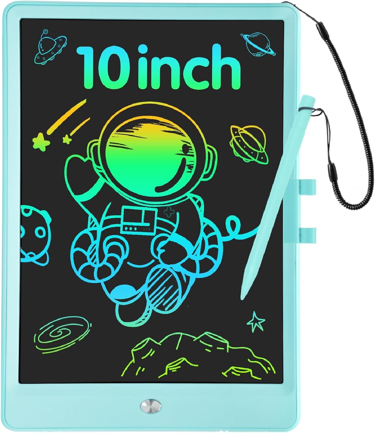 PYTTUR LCD Writing Tablet for Kids 10 Inch Colorful Toddler Drawing Tablet Reusable Doodle Board Electronic Drawing Pads Educational and Learning Kids Toys for Girls(Pink)