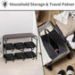 Shoe Bags for Travel, Set of 4 Pack Travel Shoe Bags for Packing, Large Waterproof Portable Travel Shoe Bag with Zipper Travel Essentials Women for and Men