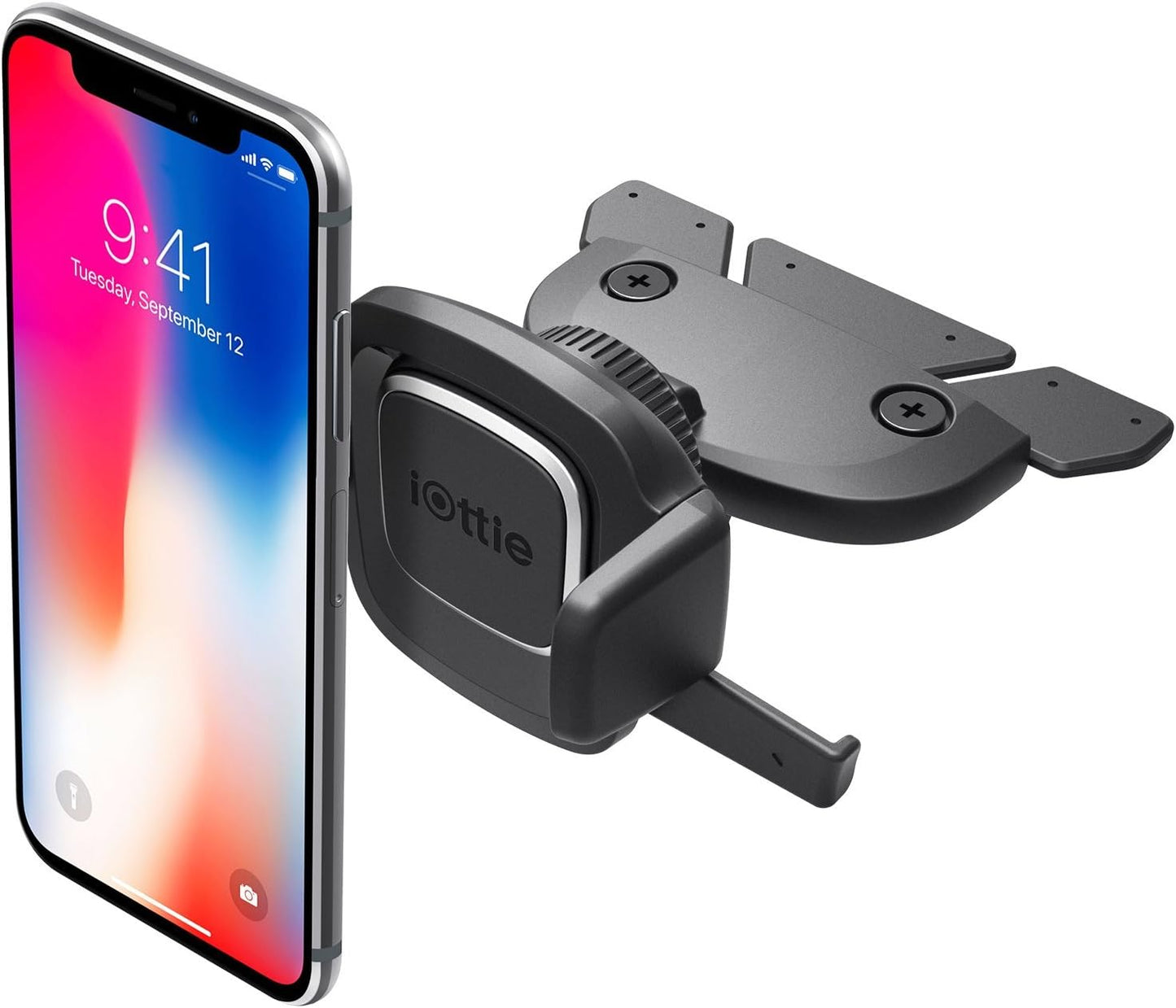iOttie Easy One Touch 6 Universal Car Mount Dashboard &amp; Windshield Suction Cup Phone Holder for iPhone Samsung, Google, All Smartphones