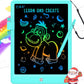 BUKEBU LCD Writing Tablet Doodle Board,10.5 inch Colorful Drawing Pad,Electronic Drawing Tablet, Drawing Pads,Travel Gifts for Kids Ages 3 4 5 6 7 8 Year Old Girls Boys (Blue)