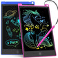 TECJOE 2 Pack LCD Writing Tablet, 10 Inch Colorful Doodle Board Drawing Tablet for Kids, Kids Travel Learning Toys Christmas Birthday Gifts for 3 4 5 6 Year Old Boys and Girls Toddlers