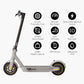 Segway Ninebot MAX Electric Kick Scooter w/Powerful Motor, Long Miles Range, 18.6 &amp; 22mph Top Speed, Dual Suspension (MAX G2 Only), Scooter for Adults UL-2271 2272 Certified