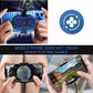 NEVEIKA Phone Cooler, Cellphone Radiator with Dual Semi-Conductor Cooling Chip, Mobile Phones with a Width of 6 to 8 cm for Tiktok Live Streaming, Outdoor Vlog, Mobile Gaming.