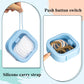 Kathfly 4 Pcs White Hair Tie Organizer Portable Hair Accessory Storage Containers Stackable Hair Tie Bobby Pin Holder Home Cotton Swab Dispenser Hair Accessories Jewelry Organizer Box