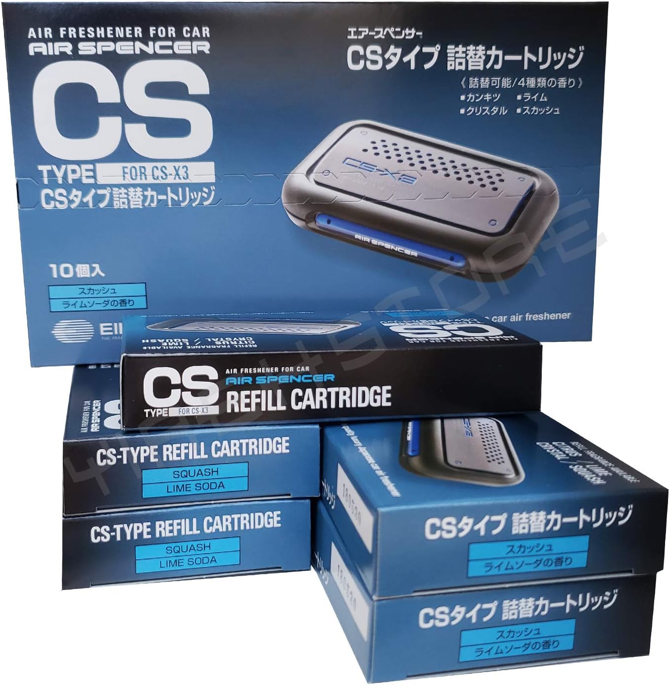 CS-X3 Squash C10 Air Spencer Refill - Pack of 3