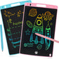 2 Pack LCD Writing Tablet, Electronic Drawing Writing Board, Erasable Drawing Doodle Board, Doodle Pad Toys for Kids Adults Learning &amp; Education, 8.5IN(Blue Pink)