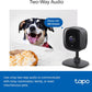 TP-Link Tapo 1080P Indoor Security Camera for Baby Monitor, Dog Camera w/Motion Detection, 2-Way Audio Siren, Night Vision, Cloud &amp; SD Card Storage, Works w/Alexa &amp; Google Home (Tapo C100)