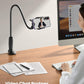 Lamicall Gooseneck Phone Holder for Bed - [Upgraded Stable Clip] for Desk, Headboard, Bed, Bedside, Table, Flexible Gooseneck Long Arm Stand, Overhead Cell Phone Clamp Mount, for All 4-7” Devices