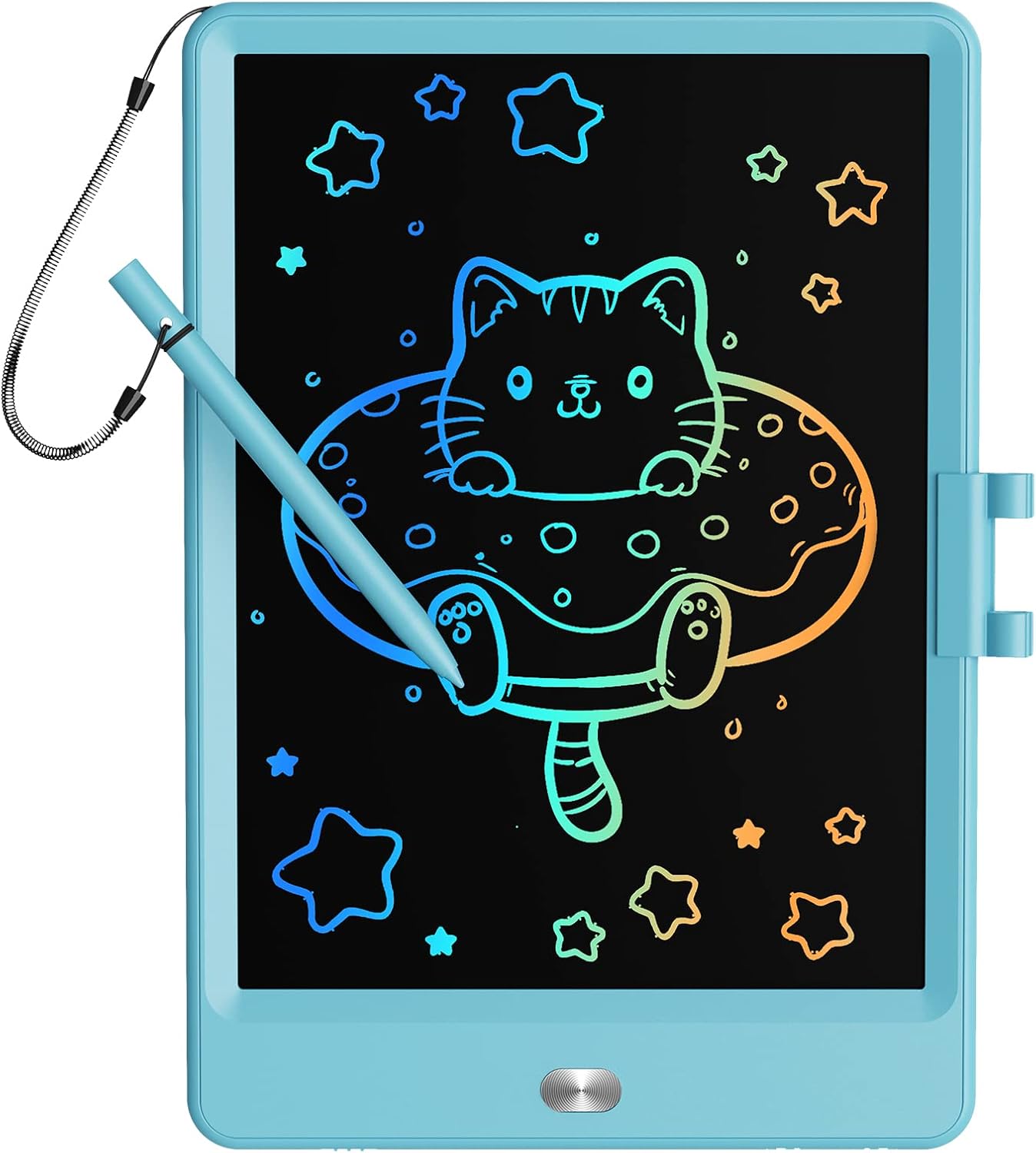 TEKFUN Teen Girl Gifts Ideas, 15inch LCD Writing Tablet for Kids Age 8-10 and Up, Doodle Board 4 5 6 7 Year Old Girl Toys, Mothdays Day Gifts Homeschool Supplies Easter Gifts for Toddlers (Pink)