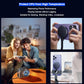 Phone Cooler for Gaming, Live Streaming, Freeze in 15s, Low Noise Cooling, Magnetic Cell Phone Radiator with Fast Liquid Cooling Semiconductor Heatsink for iPhone/Android/Tablet/iPad, Beyond Phone Fan