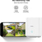 AOSU Security Cameras Outdoor Wireless, 4 Cam-Kit, No Subscription, Solar-Powered, Home Security Cameras System with 360° Pan &amp; Tilt, Auto Tracking, 2K Color Night Vision, Easy Setup, 5G &amp; 2.4G WiFi