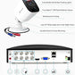 Swann 4K Security Camera System DVR with 2TB HDD, 8 Channel 8 Cam, Indoor Outdoor Wired 8MP Home Surveillance Bullet Cameras, Color Night Vision, 24/7,Heat Motion Detection, LEDs, Sirens and Mic