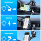 2025 Ultimate Car Phone Mount【80 LBS Strongest Suction &amp; Military-Grade】【Patent &amp; Safety Certs】 Cell Phone Holder Truck Stand for Dashboard Windshield Vent for iPhone 16 Pro Max 15 14 Samsung, Black