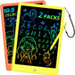 BUKEBU LCD Writing Tablet Doodle Board,10.5 inch Colorful Drawing Pad,Electronic Drawing Tablet, Drawing Pads,Travel Gifts for Kids Ages 3 4 5 6 7 8 Year Old Girls Boys (Blue)
