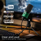 FIFINE USB Microphone, Metal Condenser Recording Microphone for Laptop MAC or Windows Cardioid Studio Recording Vocals, Voice Overs,Streaming Broadcast and YouTube Videos-K669B