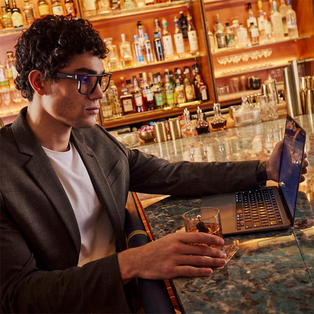 Carrera Smart Glasses with Alexa | Smart audio glasses | Cruiser black frames with gradient sunglass lenses | Navigator