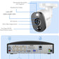 Swann Home Security Camera System with 2TB HDD, 8 Channel 4 Cam, 4K Ultra HD DVR, Indoor/Outdoor Wired Surveillance CCTV, Color Night Vision, Heat/Motion Warning Light, Alexa   Google, SWDVK-855804WL
