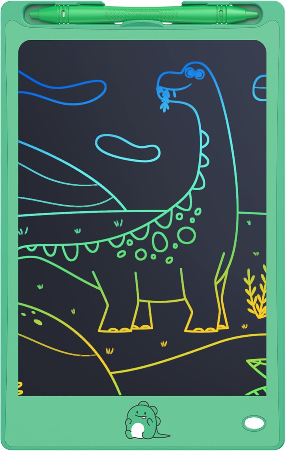 FLUESTON LCD Writing Tablet for Kids,Drawing Tablet for Boys Girls 3 4 5 6 7 8 Year,8.8 Inch 3pcs in 1 Pack Drawing Pad Toy Christmas Birthday Gifts for Toddler,Doodle Board Cute Dinosaur Unicorn