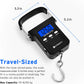 Etekcity Luggage Scale for Travel Essentials, Digital Suitcase Weight Scale with Hook, Portable Hanging Baggage Scale for Travel Accessories, 110 Pounds, Battery Included