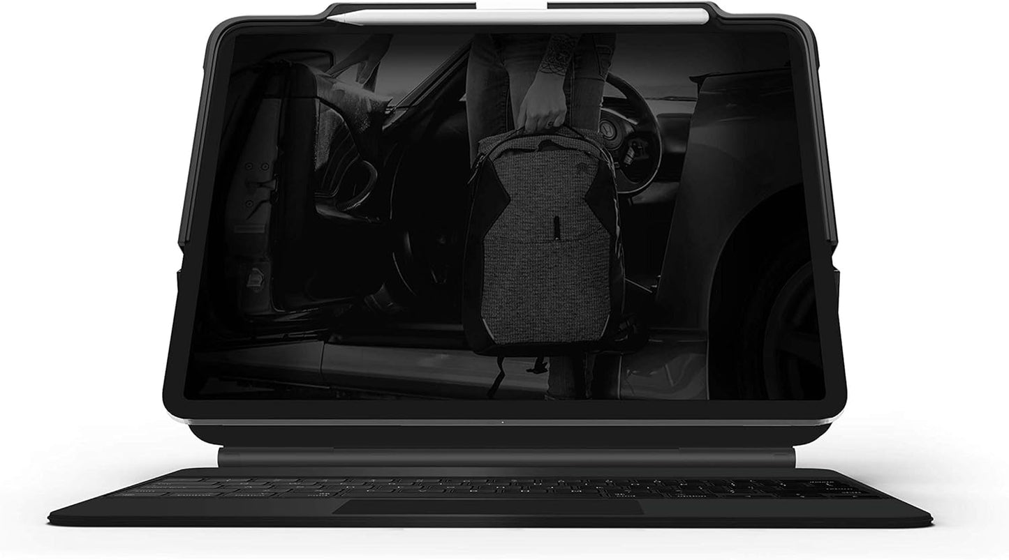 STM Dux Shell Magic Folio for iPad Air (5th/4th Gen) &amp; iPad Pro 11&#34; (4th/3rd/2nd/1st Gen) - Ultra-Protective Case with Apple Pencil Storage - Black