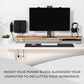 HumanCentric Cable Box Mount and Modem Mount, Adjustable Wall Mount for Small and Wide Devices Like Cable Boxes, Modems, DVD Players, Streaming Media Devices, Mount on The Wall Behind TV