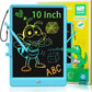 KOKODI LCD Writing Tablet, 10 Inch Colorful Toddler Doodle Board Drawing Tablet, Erasable Reusable Electronic Drawing Pads, Educational and Learning Toy for 3-6 Years Old Boy and Girls