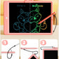 Bravokids 10 Inch LCD Writing Tablet for 3-8 Year Olds - Electronic Drawing Pad and Doodle Board as Educational Birthday Gifts for Girls and Boys (Pink)