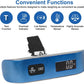 travel inspira Luggage Scale, Portable Digital Hanging Baggage Scale for Travel, Suitcase Weight Scale with Rubber Paint, 110 Pounds, Battery Included