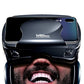 NEWSTYP 5~7inch VRG Pro 3D VR Glasses Virtual Reality Full Screen Visual Wide-Angle VR Glasses Box for 5 to 7 inch Smartphone Eyeglasses with Remote Control (Black Basic)